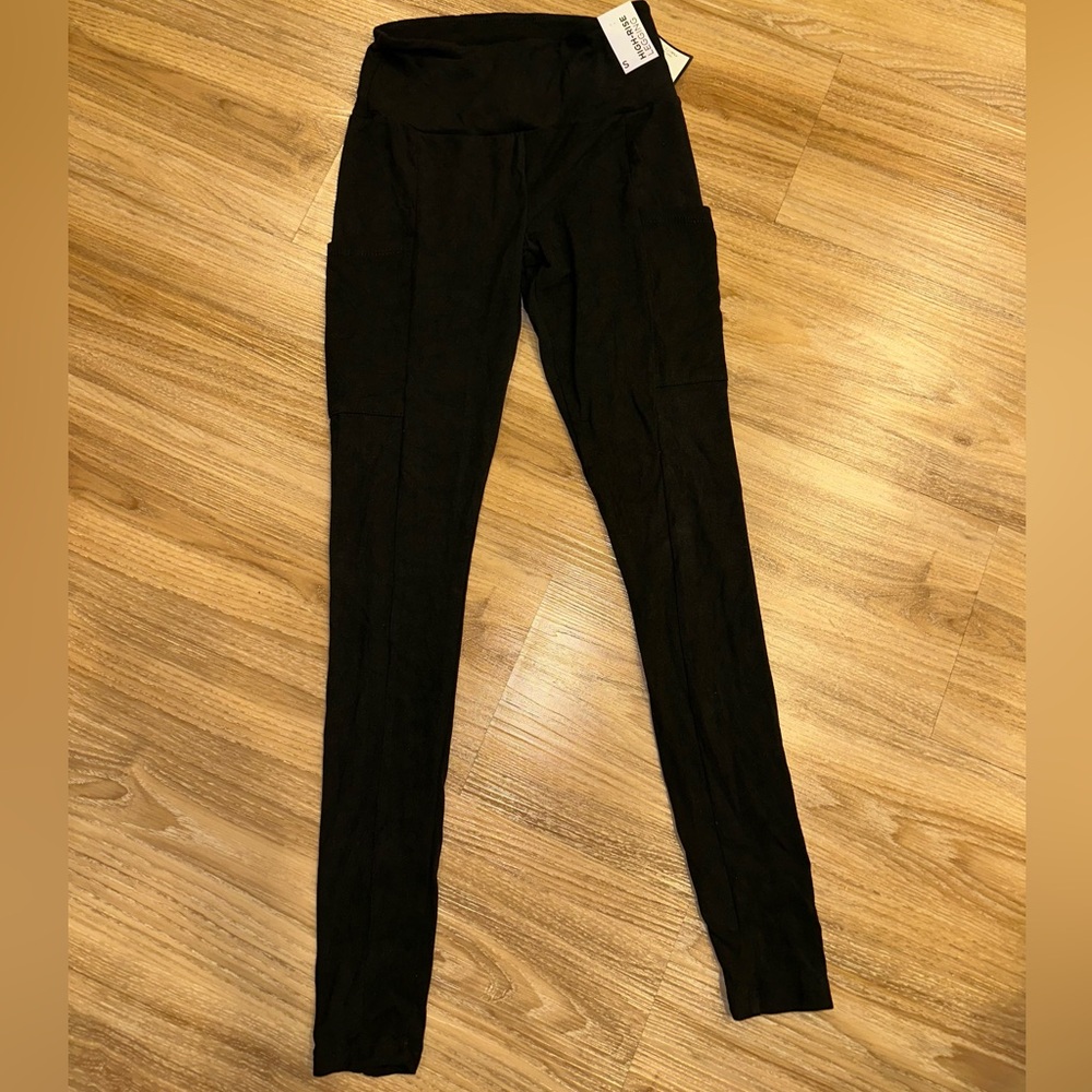 Black High-Waisted Leggings